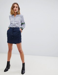 Юбка с затягивающимся шнурком Vero Moda - Темно-синий