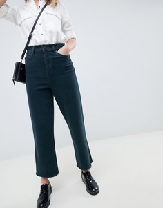 Фактурные зеленые джинсы с широкими штанинами ASOS DESIGN - Зеленый