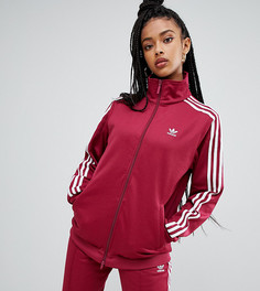 Красная спортивная куртка с тремя полосами adidas Originals - Красный