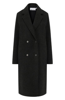 Двубортное шерстяное пальто T by Alexander Wang