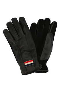 Кожаные перчатки Moncler