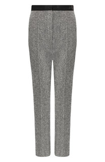 Укороченные шерстяные брюки со стрелками Lanvin
