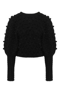 Вязаный пуловер с декоративной отделкой Zimmermann