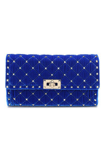 Клатч Valentino Garavani Rockstud Spike из бархата Valentino