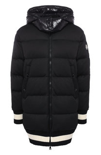 Стеганый пуховик с капюшоном Moncler