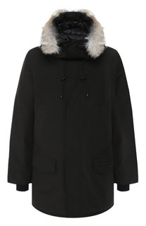 Пуховая парка Langford с меховой отделкой капюшона Canada Goose