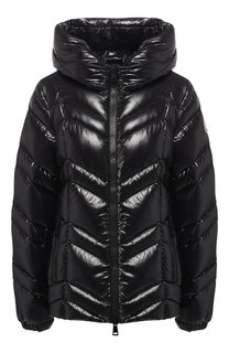 Стеганый пуховик с капюшоном Moncler