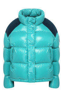 Утепленная куртка с высоким воротником Moncler