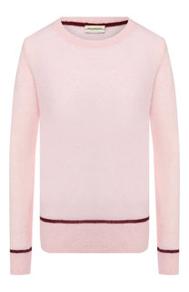 Шерстяной пуловер с контрастной отделкой By Malene Birger