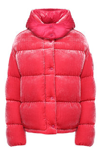 Стеганый пуховик с капюшоном Moncler