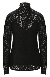 Кружевная блуза с воротником-стойкой By Malene Birger