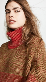 Vika Gazinskaya Oversize Colorblock Sweater