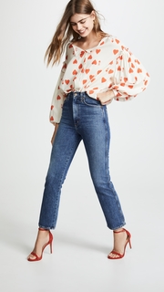 Vika Gazinskaya Heart Print Blouse