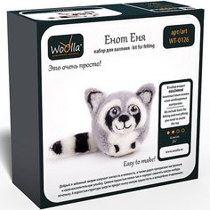 Набор для валяния Woolla "Игрушки" Енот Еня
