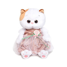 Мягкая игрушка Budi Basa Кошечка Ли-Ли Baby в платье с леденцом, 20 см