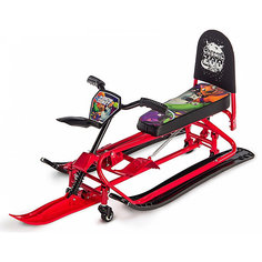 Снегокат-трансформер Small Rider "Snow Comet 2", красный