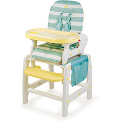 Стульчик для кормления Happy Baby Oliver, aqua