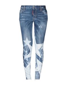 Джинсовые брюки-капри Dsquared2