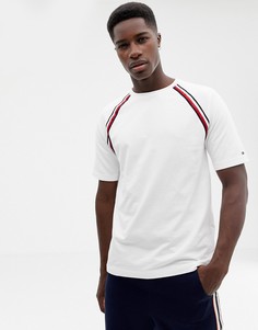 Футболка в полоску с рукавами реглан Tommy Hilfiger - Белый