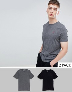 2 футболки для дома Farah - Черный