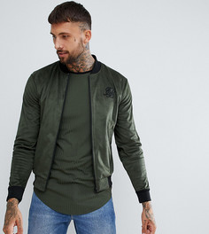 Бомбер цвета хаки SikSilk эксклюзивно для ASOS - Зеленый