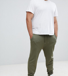 Джоггеры скинни цвета хаки ASOS DESIGN plus - Зеленый