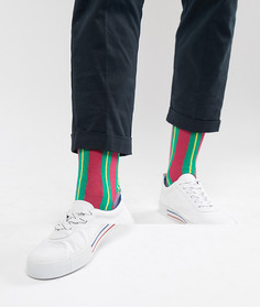Яркие носки в полоску ASOS DESIGN The Jamie Robert Collection - Розовый
