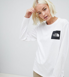 Белый лонгслив The North Face - Белый