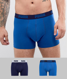 2 боксеров (темно-синие/др.) Puma 521015001420 - Темно-синий