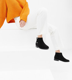 Ботильоны для широкой стопы на молнии ASOS DESIGN - Черный