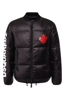 Пуховая куртка на молнии Dsquared2