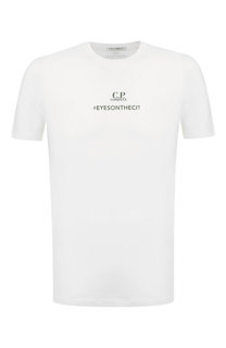Хлопковая футболка с принтом C.P. Company