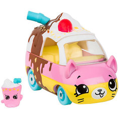 Машинка Moose "Cutie Car" Шейкер на колёсах с фигуркой Shopkins, 3 сезон