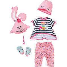 Одежда для куклы Zapf Creation "Baby born" Пижамная вечеринка