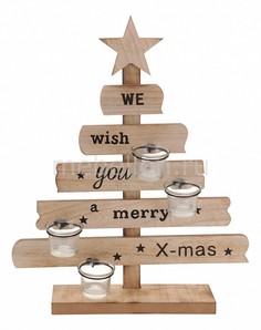 Подсвечник декоративный Christmas Tree 320667 ОГОГО Обстановочка