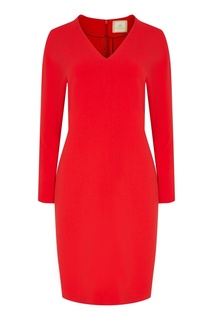 Красное платье миди The Dress