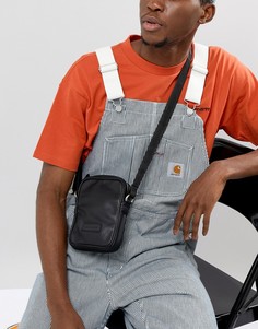 Черная кожаная сумка ASOS DESIGN - Черный