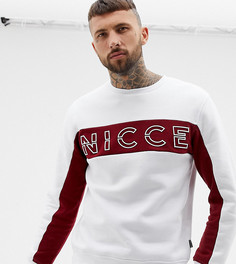 Свитшот с логотипом на груди Nicce эксклюзивно для ASOS - Белый