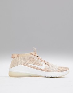Бежевые кроссовки Nike Training Air Zoom Fearless Flyknit - Бежевый