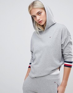 Худи с полосами Tommy Hilfiger Eco Fresh Modern - Серый