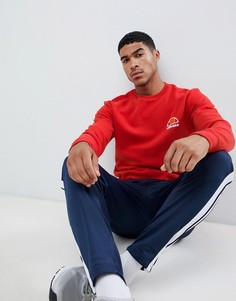 Красный свитшот с небольшим логотипом ellesse - Красный