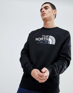 Черный свитшот с круглым вырезом The North Face - Черный