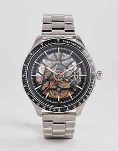 Часы-браслет Michael Kors MK9037 Merrick Automatic, 42 мм - Серебряный