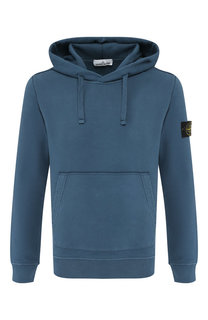 Однотонное хлопковое худи Stone Island