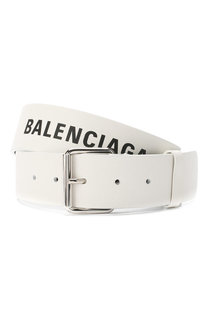 Кожаный ремень с металлической пряжкой Balenciaga