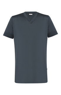 Хлопковая футболка с V-образным вырезом Zimmerli