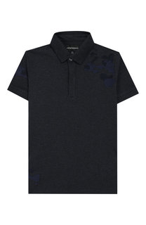 Хлопковое поло Emporio Armani