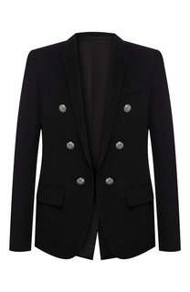 Пиджак из кашемира с декоративными пуговицами Balmain