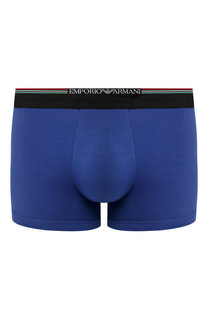 Хлопковые боксеры с широкой резинкой Emporio Armani