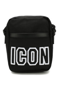 Текстильная сумка-планшет Icon на молнии Dsquared2